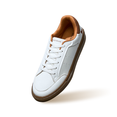 The Comfy Sleeks : White-Brown