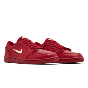 Jordan 1 Low Method of Make Gym Red Metallic Gold (Women's)