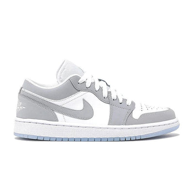 Wmns Air Jordan 1 Low White Wolf Grey