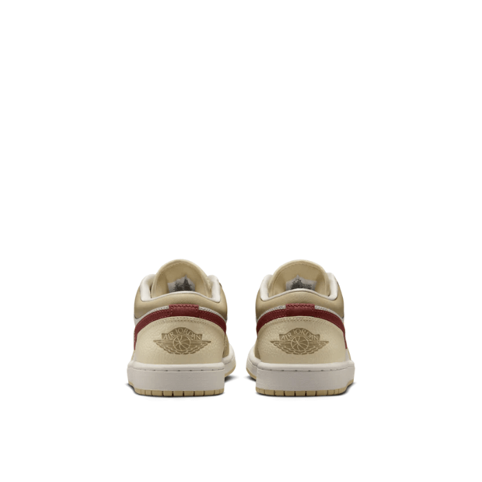 Air Jordan 1 Low Women's Light Khaki Red Sepia