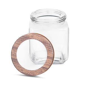 Woody Cube Jar (Treo by Milton)