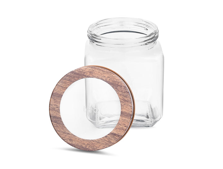 Woody Cube Jar (Treo by Milton)