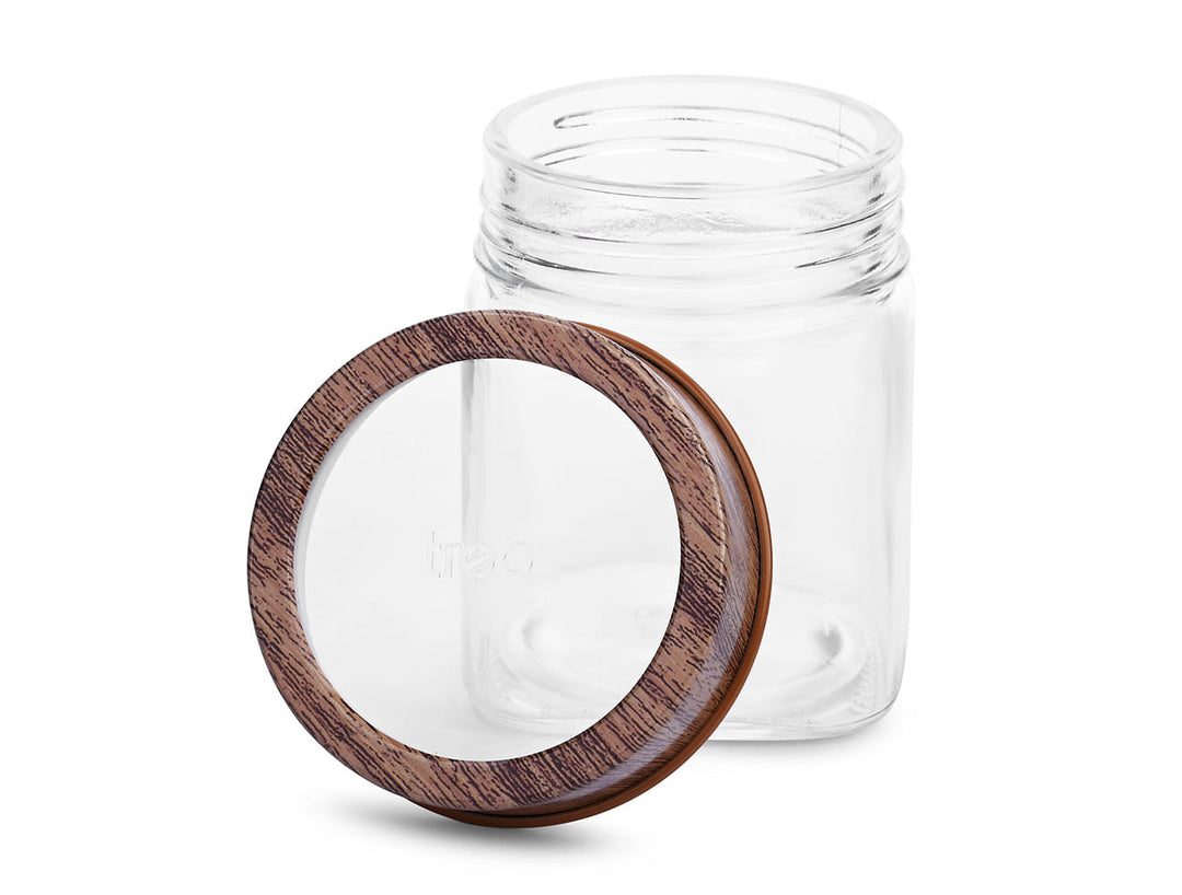 Woody Cube Jar (Treo by Milton)