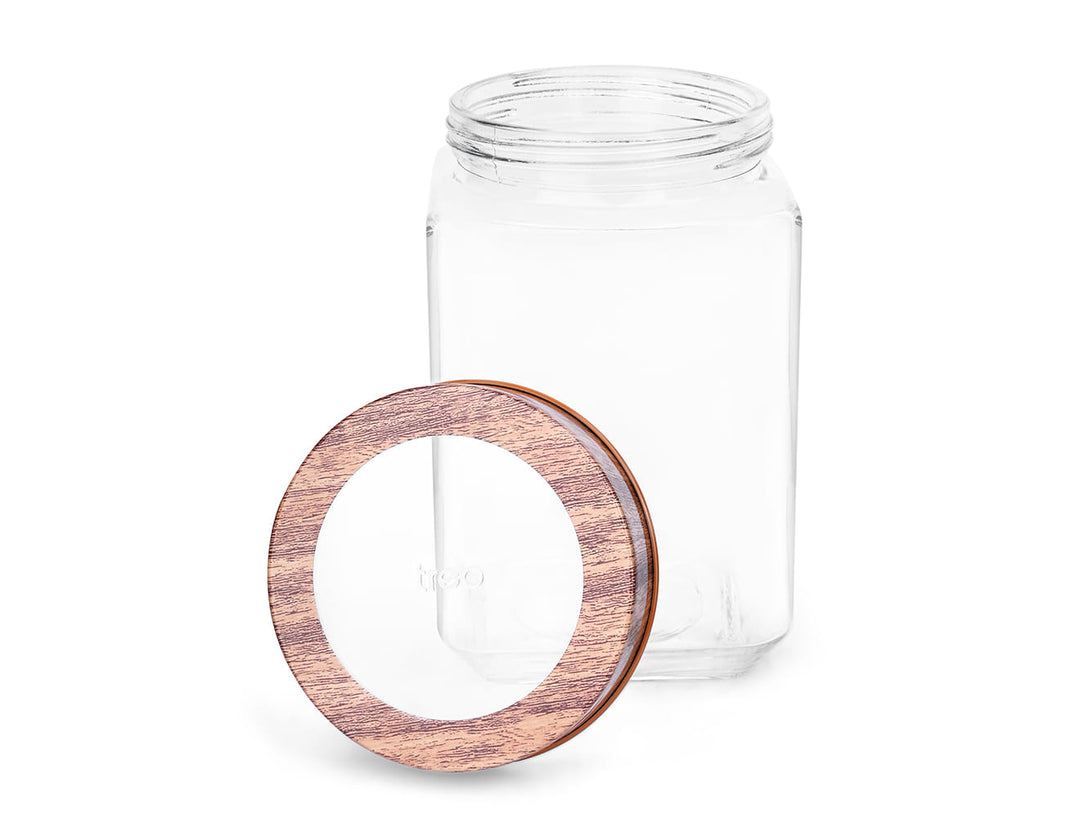 Woody Cube Jar (Treo by Milton)