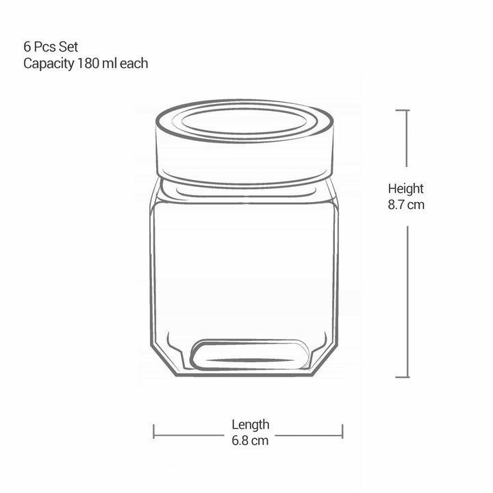 Woody Cube Jar (Treo by Milton)