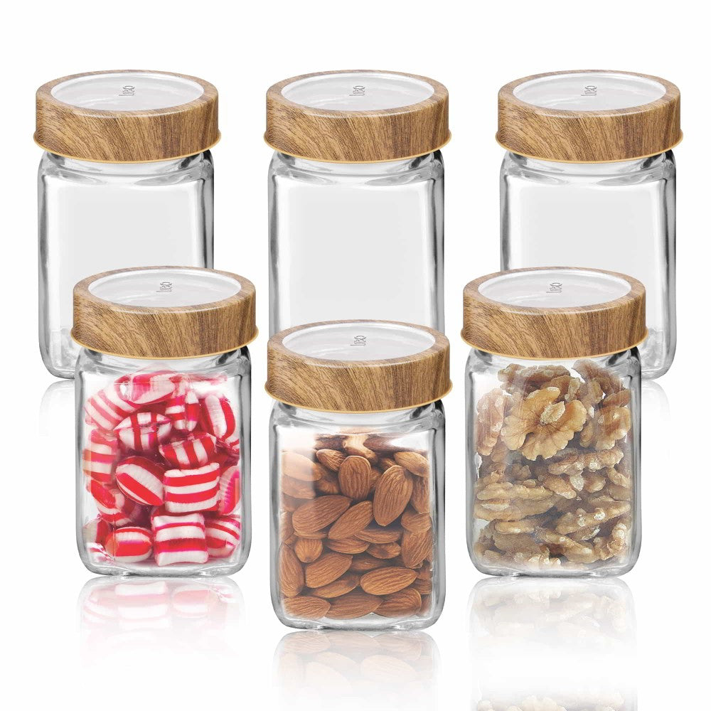 Woody Cube Jar (Treo by Milton)