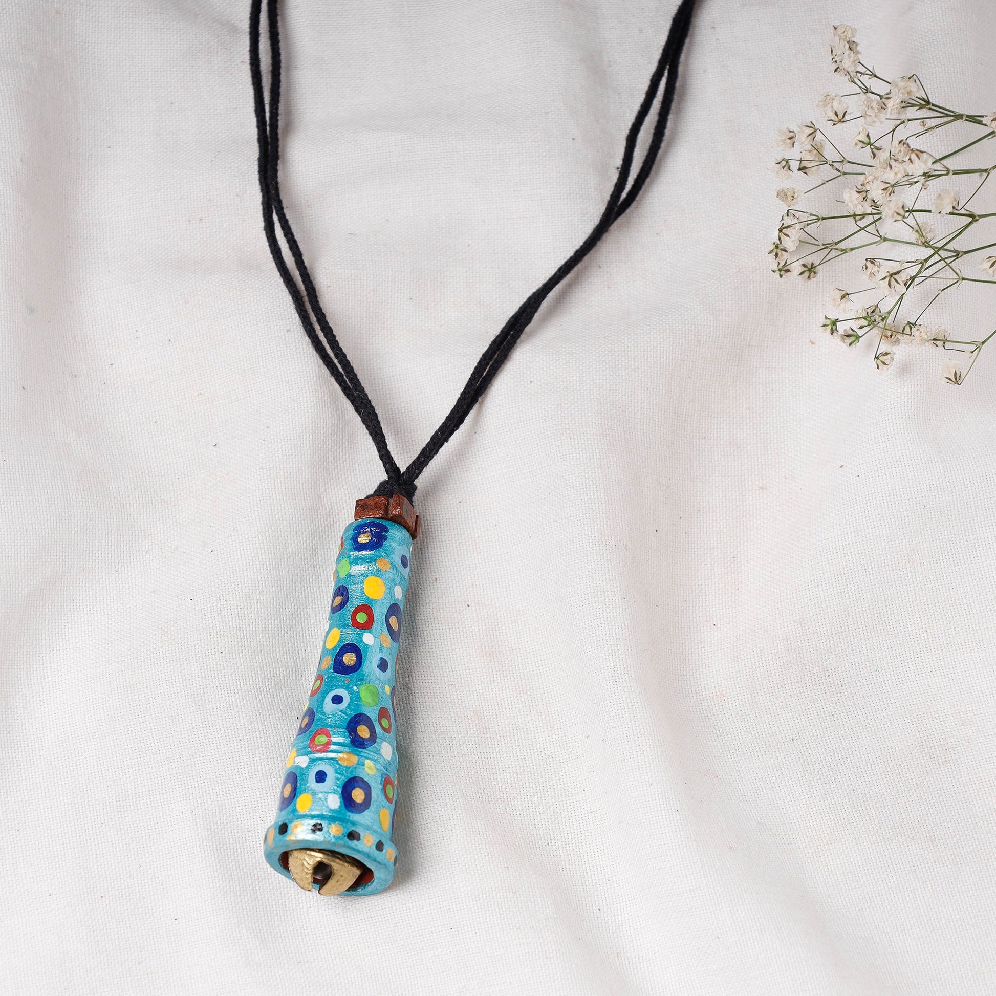 Bishnupur Handpainted Terracotta Necklace