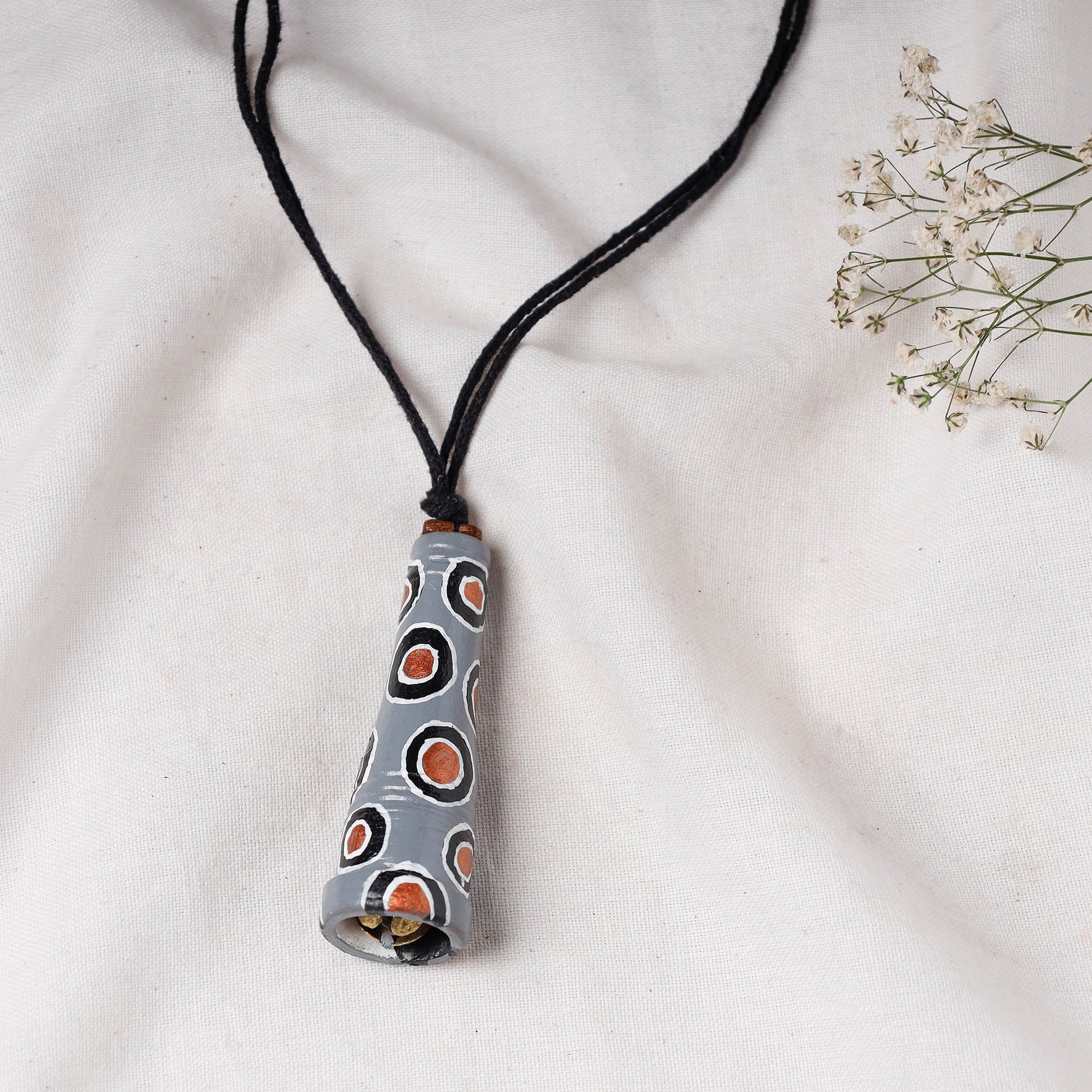 Bishnupur Handpainted Terracotta Necklace