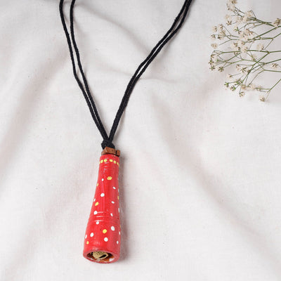 Bishnupur Handpainted Terracotta Necklace