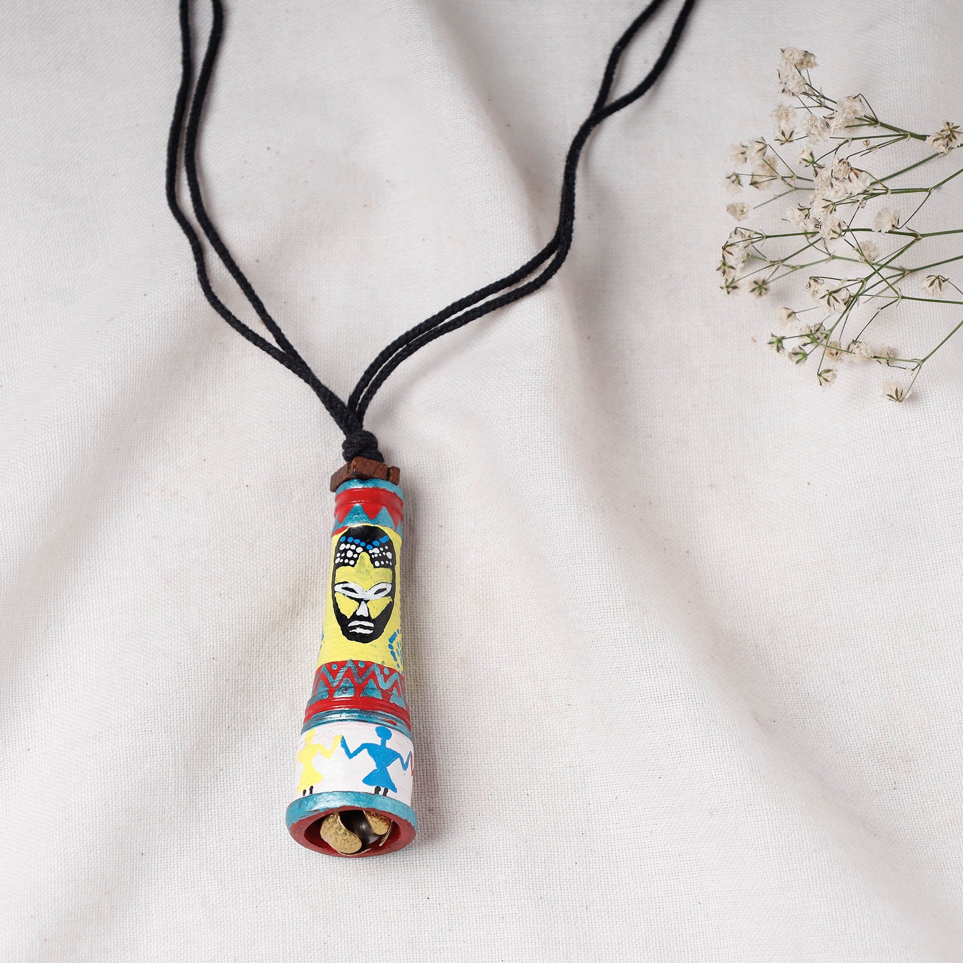 Bishnupur Handpainted Terracotta Necklace