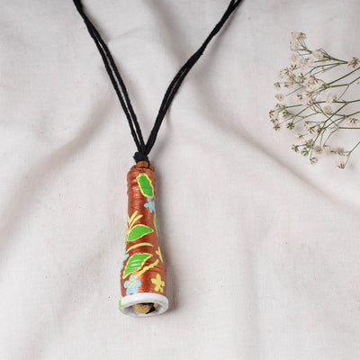 Bishnupur Handpainted Terracotta Necklace