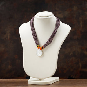 Bead & Coin Work Handmade Baiga Tribal Necklace