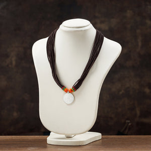 Bead & Coin Work Handmade Baiga Tribal Necklace