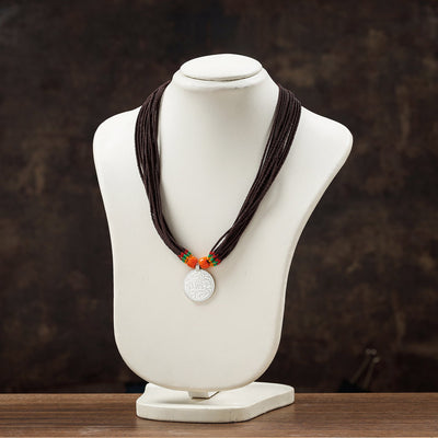 Bead & Coin Work Handmade Baiga Tribal Necklace
