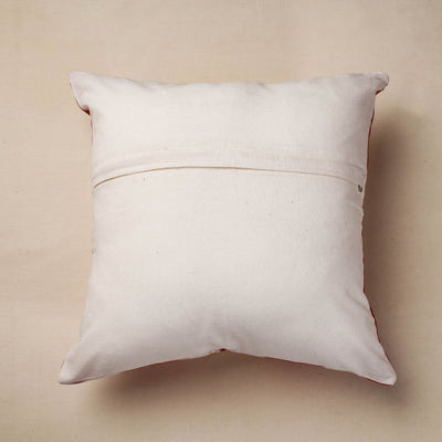 Beige - Tie & Dye Cotton Shibori Cushion Cover