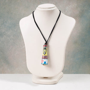 Bishnupur Handpainted Terracotta Necklace