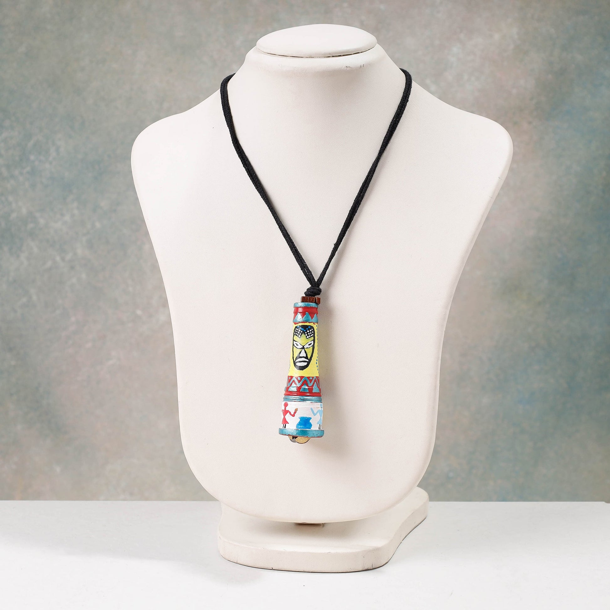 Bishnupur Handpainted Terracotta Necklace