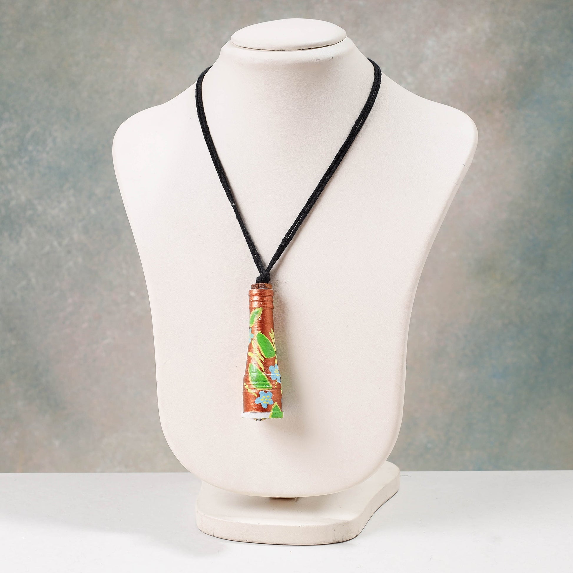 Bishnupur Handpainted Terracotta Necklace
