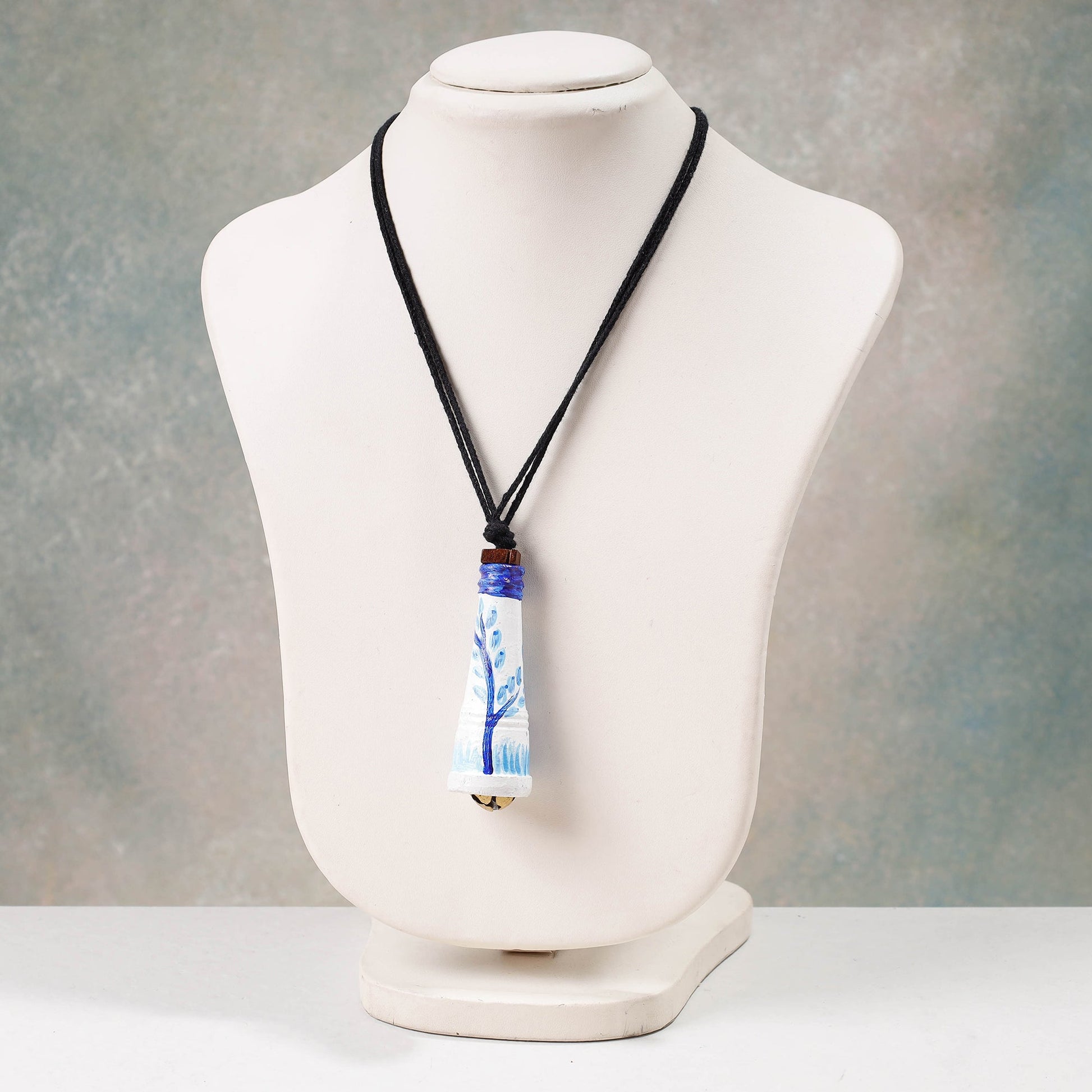Bishnupur Handpainted Terracotta Necklace