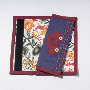 Blue - Handmade Fridge Handle/Seat Belt Cover by Jugaad (Set of 2)