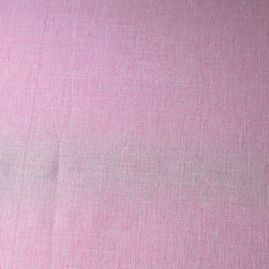 Baby Pink Texture Prewashed Plain Dyed Cotton Fabric