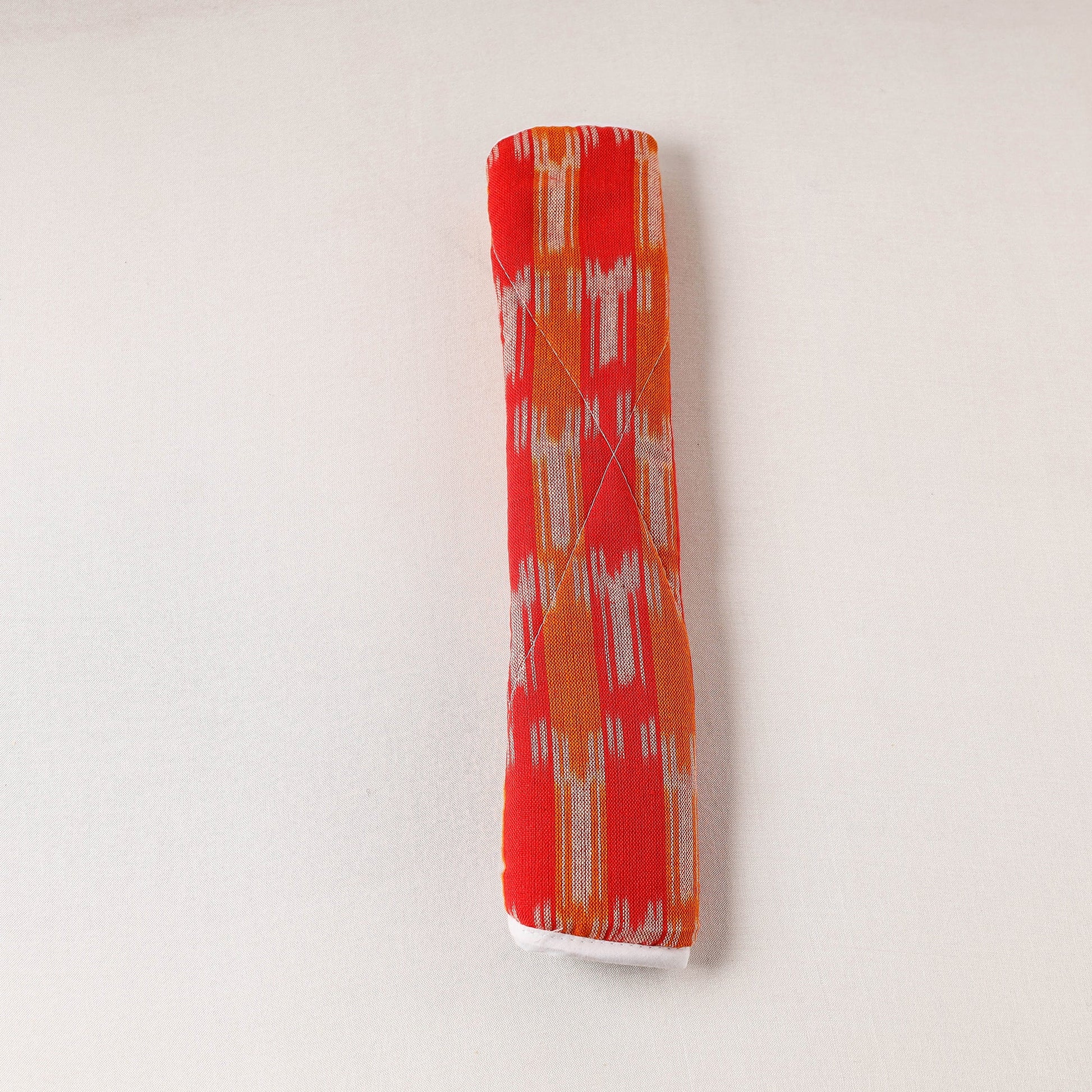 Black - Pochampally Ikat Handmade Fridge Handle Cover