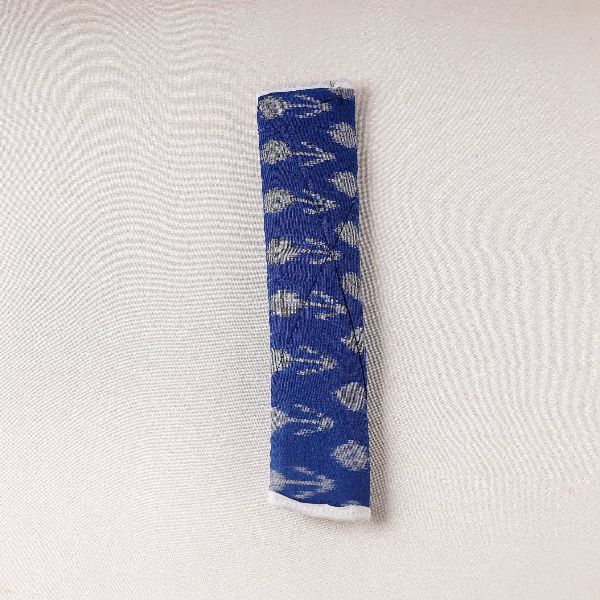 Black - Pochampally Ikat Handmade Fridge Handle Cover