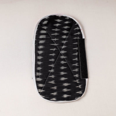 Black - Pochampally Ikat Handmade Fridge Handle Cover