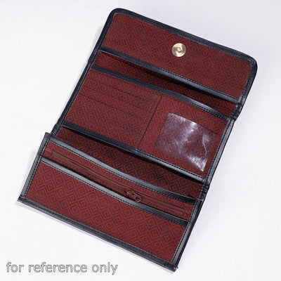 Brown - Handpainted Kalamkari Natural Dyed Cotton Clutch