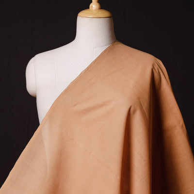 Beige - Original Mangalagiri Handloom Cotton Fabric