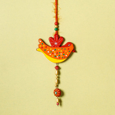 Bird - Bishnupur Handpainted Terracotta Wall Hanging