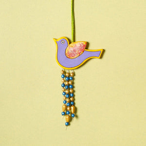 Bird - Bishnupur Handpainted Terracotta Wall Hanging