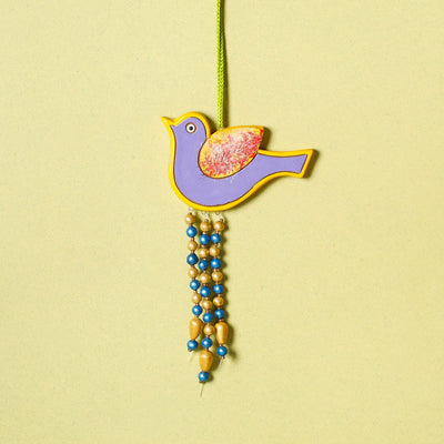 Bird - Bishnupur Handpainted Terracotta Wall Hanging