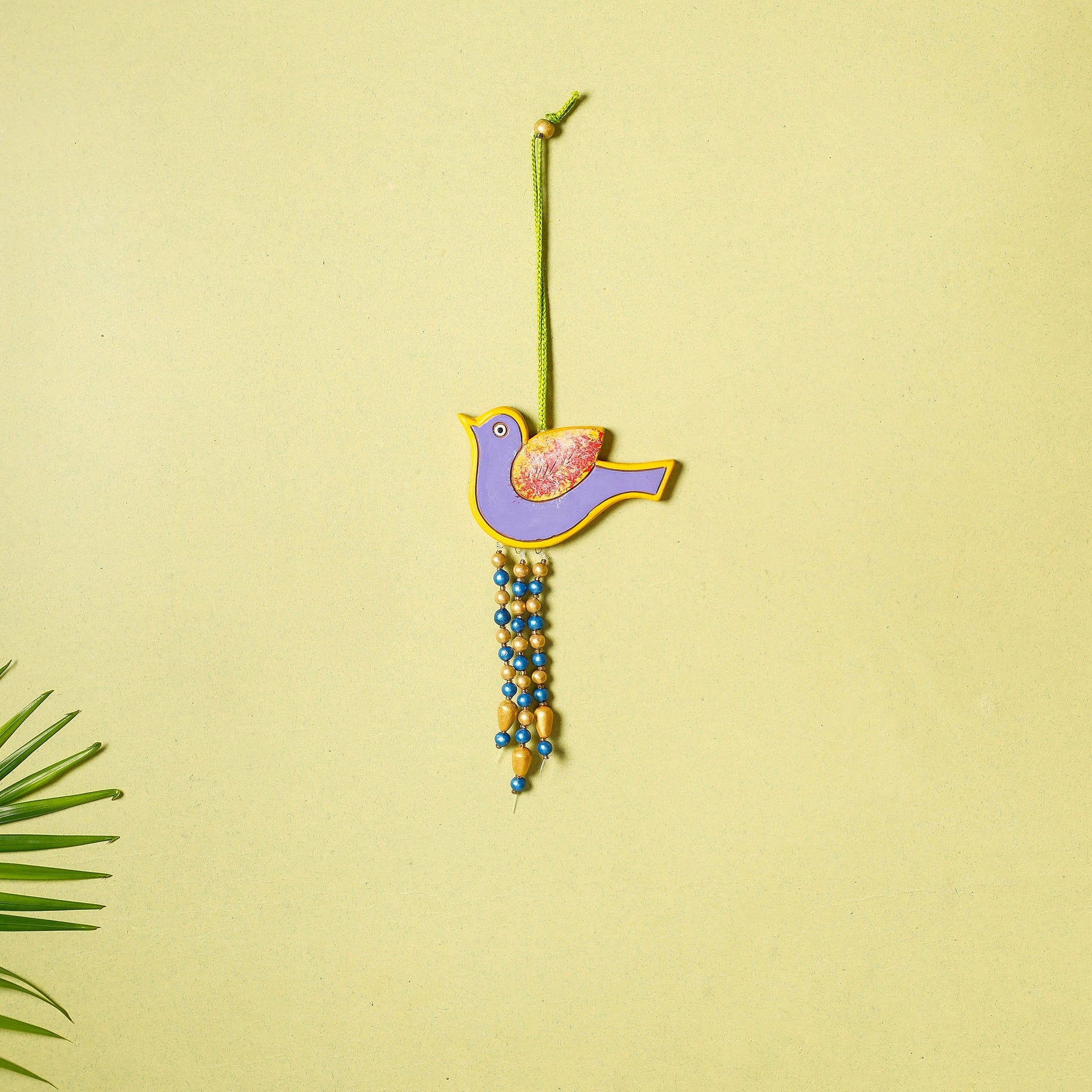 Bird - Bishnupur Handpainted Terracotta Wall Hanging