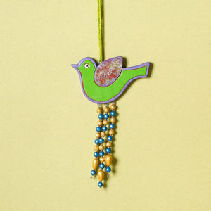 Bird - Bishnupur Handpainted Terracotta Wall Hanging