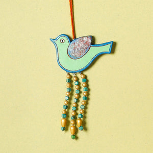 Bird - Bishnupur Handpainted Terracotta Wall Hanging