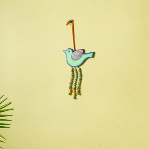 Bird - Bishnupur Handpainted Terracotta Wall Hanging