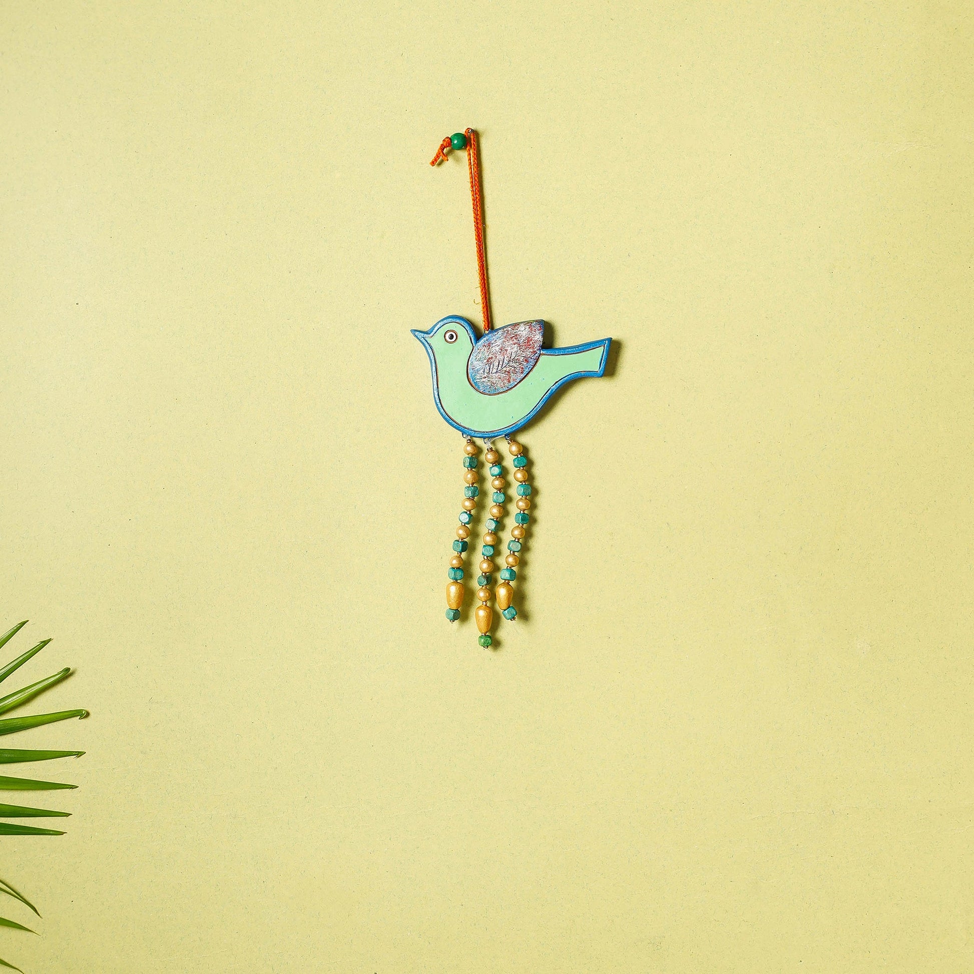 Bird - Bishnupur Handpainted Terracotta Wall Hanging