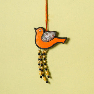 Bird - Bishnupur Handpainted Terracotta Wall Hanging