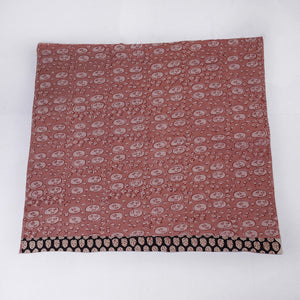 Brown - Rangoli Bindaas Block Printing Cotton Blouse Material