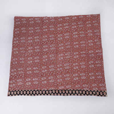 Brown - Rangoli Bindaas Block Printing Cotton Blouse Material