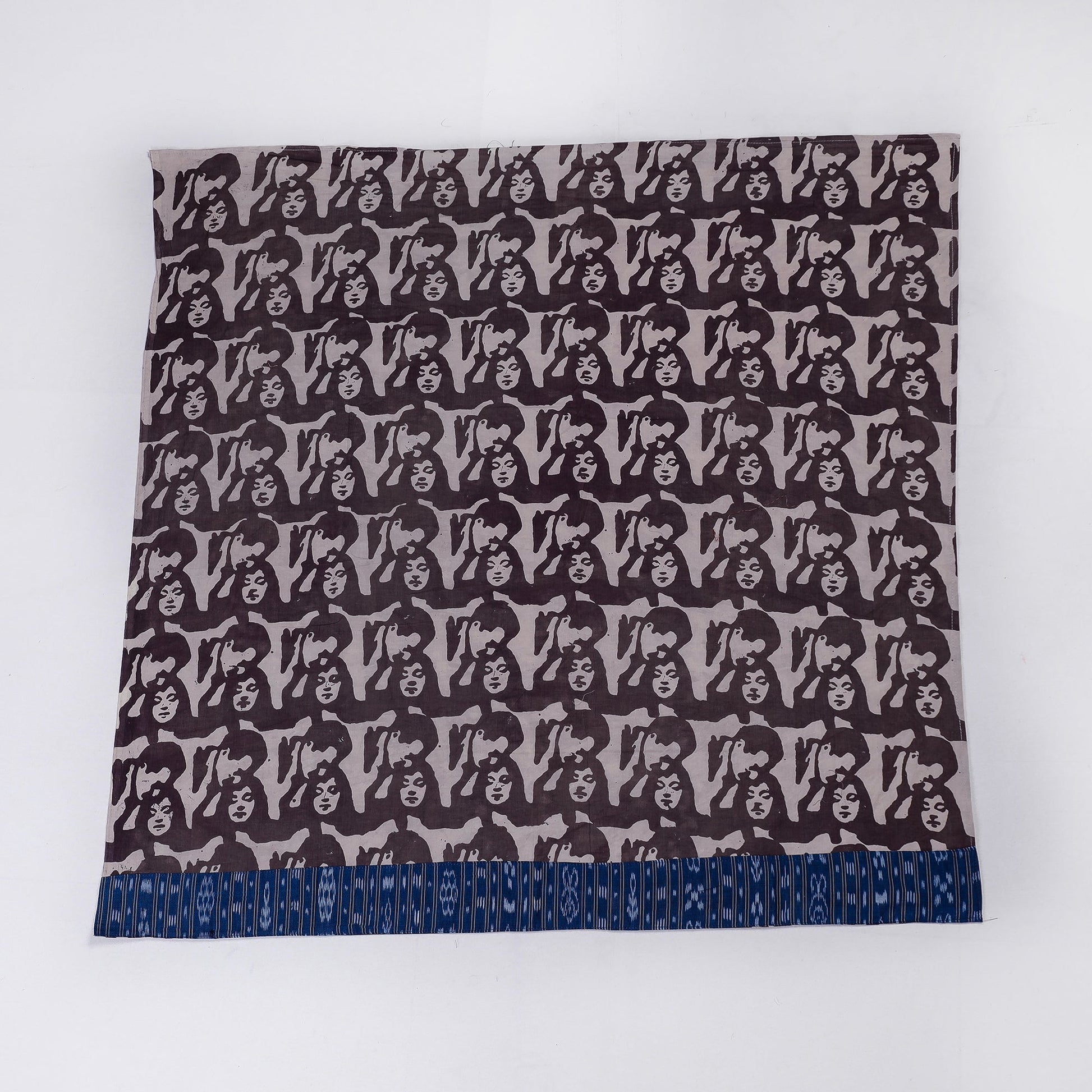Brown - Rangoli Bindaas Block Printing Cotton Blouse Piece