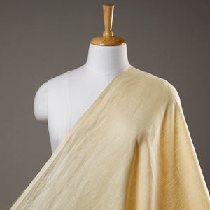 Beige - Bhagalpuri Handloom Pure Linen Fabric
