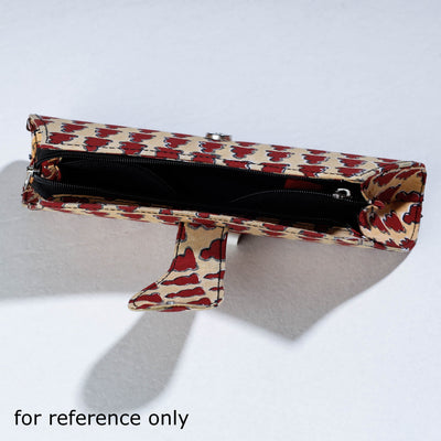 Block Printing Cotton Clutch