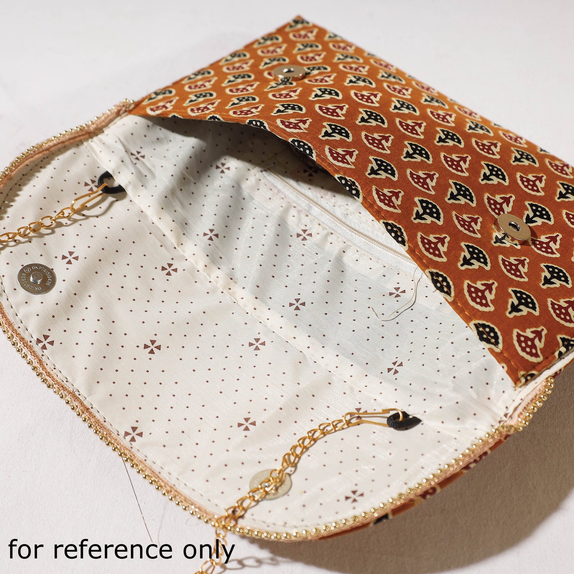Black - Marudhara Printed Sling Clutch Wallet