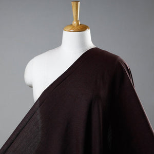 Black - Prewashed Fine Cotton Handloom Fabric