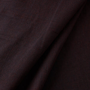 Black - Prewashed Fine Cotton Handloom Fabric