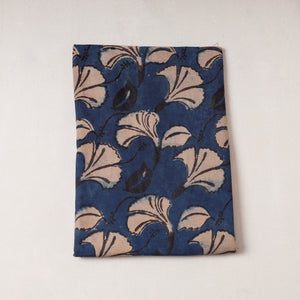 Blue - Bindaas Block Printing Natural Dyed Cotton Precut Fabric