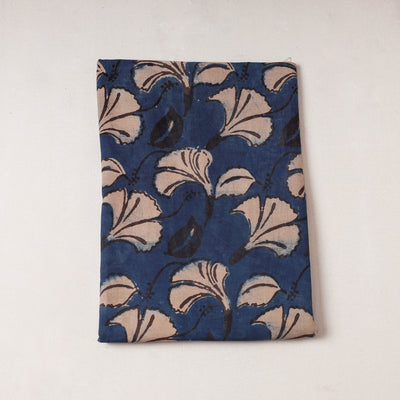 Blue - Bindaas Block Printing Natural Dyed Cotton Precut Fabric