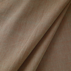 Brown - Prewashed Fine Cotton Handloom Fabric